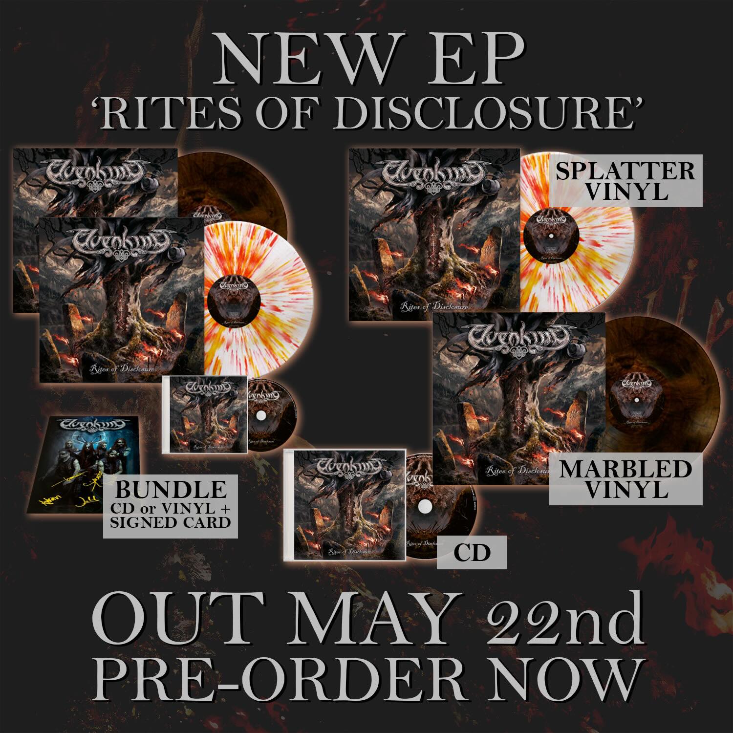 The day is drawing near: our upcoming EP Rites of Disclosure will be released on May 22nd. You can still pre-order your copy in one of these great formats (link in bio):

• BUNDLE | CD/Vinyl + signed photo
• LP | Splatter vinyl
• LP | Marbled vinyl
• CD

Rites of Disclosure is a special release that brings closure to the Reader of the Runes trilogy. Combining previously digital-only originals, two brand-new songs, and a selected set of cover tracks honoring key influences such as Iron Maiden, Skyclad, King Diamond, Bathory, Children of Bodom, and Venom, the album functions as both an epilogue and a tribute.

Musically, it spans the full Elvenking spectrum — from acoustic folk passages to epic and dark metal atmospheres — while lyrically delivering the final chapter of the saga. Featuring guest appearances by Tony “The Demolition Man” Dolan and Snowy Shaw, Rites of Disclosure is less a traditional studio album and more a ceremonial closing statement before we move into a new creative era.

Tracklist:

1. Blizzards of Anger
2. Rite of Passage
3. The Past Is Forever
4. The Moon and Magic
5. Ethel
6. Arrival — King Diamond cover
7. No Prayer for the Dying — Iron Maiden cover
8. Children of Decadence — Children of Bodom cover
9. Man of Iron — Bathory cover
10. Salt on the Earth (Another Man’s Poison) — Skyclad cover
11. Prime Evil — Venom cover

#elvenking #ritesofdisclosure #metal #newep